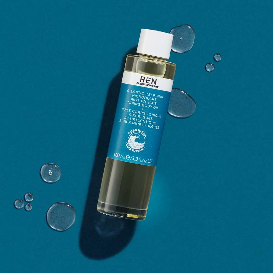 ATLANTIC KELP AND MICROALGAE ANTI-FATIGUE TONING BODY OIL