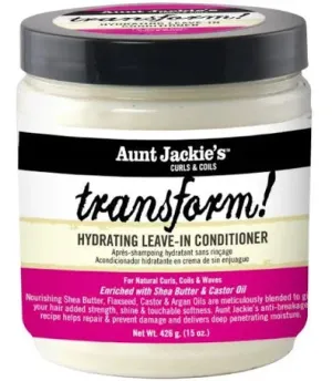 AUNT JACKIE'S CURL & COILS - TRANSFORM! HYDATING LEAVE-IN CONDITIONER