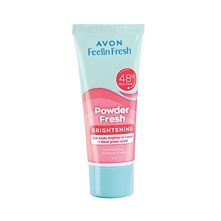 Avon Feelin Fresh Powder Fresh Anti-Perspirant Deo Cream - 55g