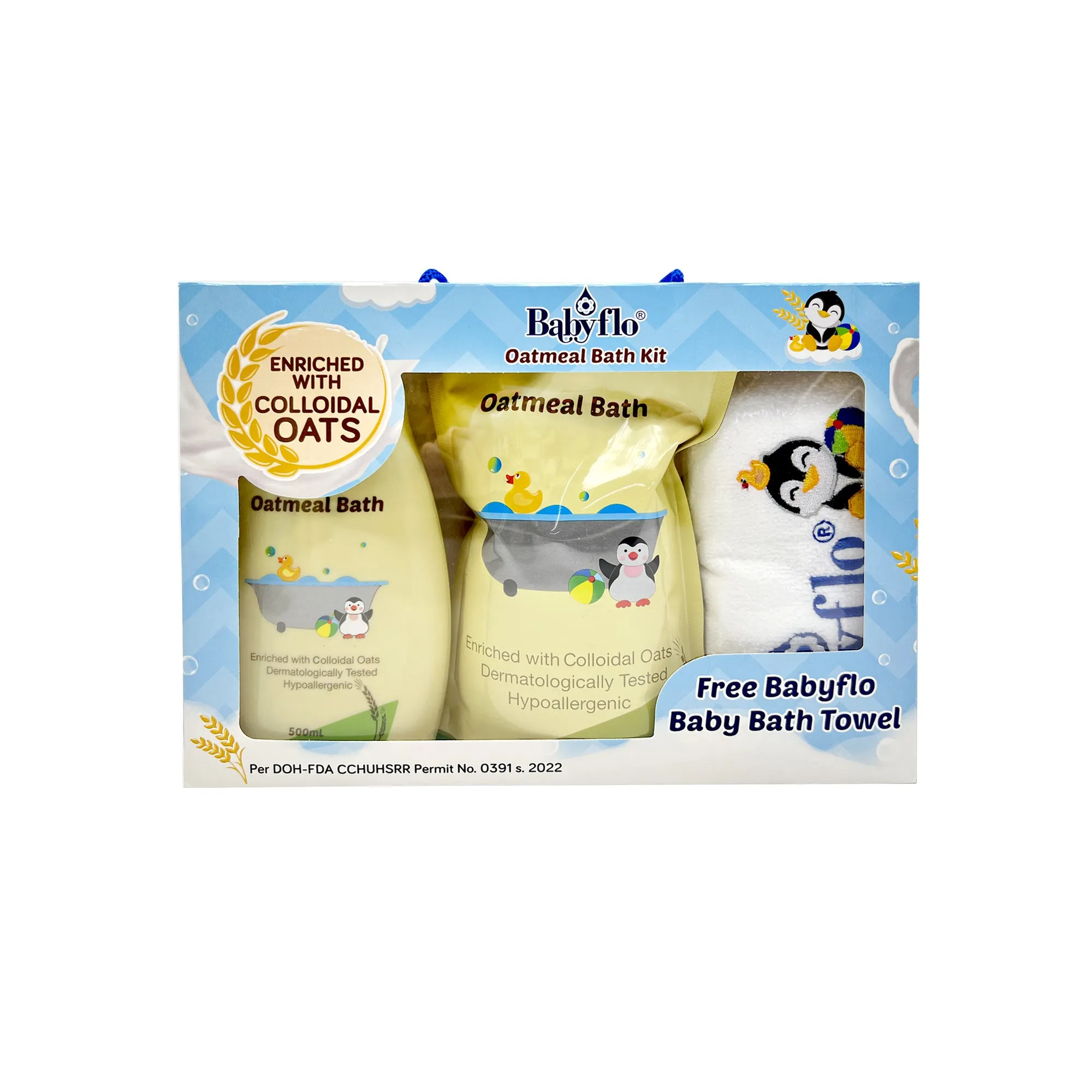 Babyflo Oatmeal Bath Kit