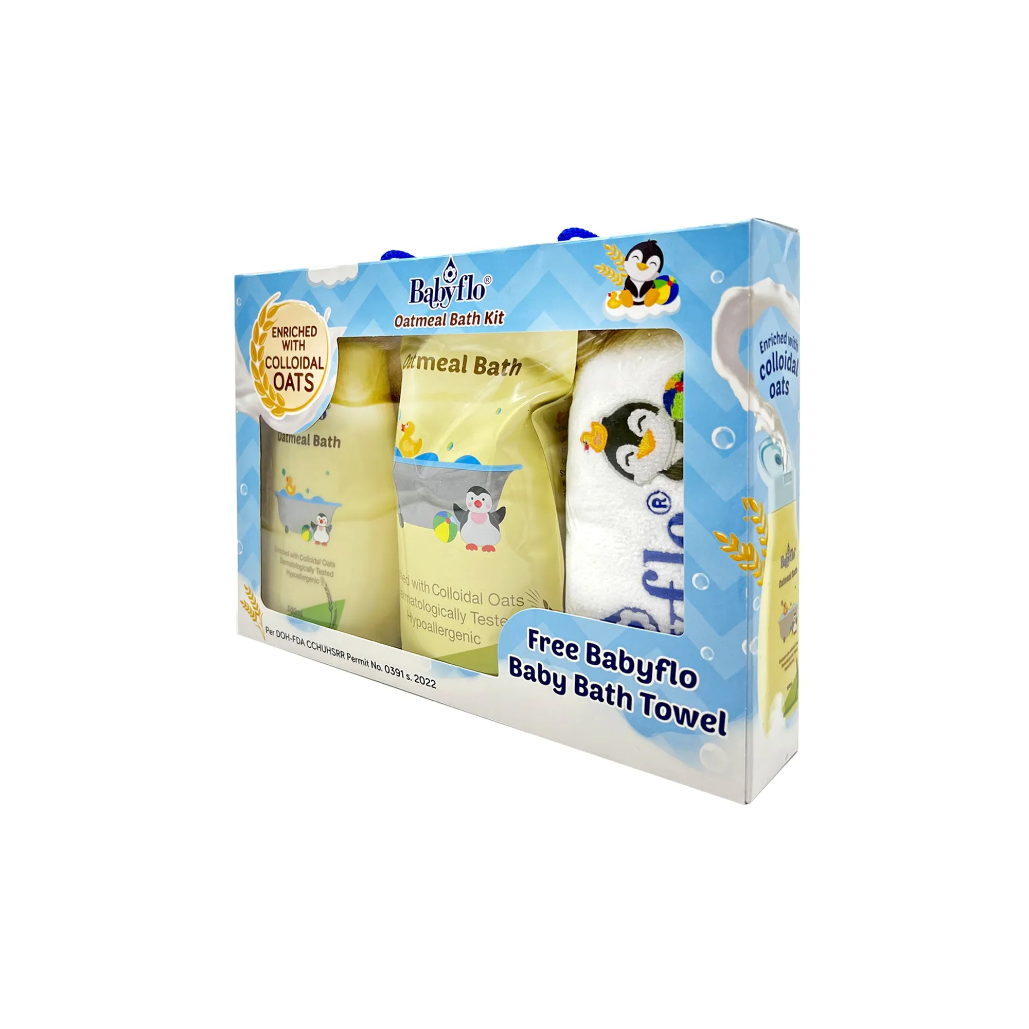 Babyflo Oatmeal Bath Kit
