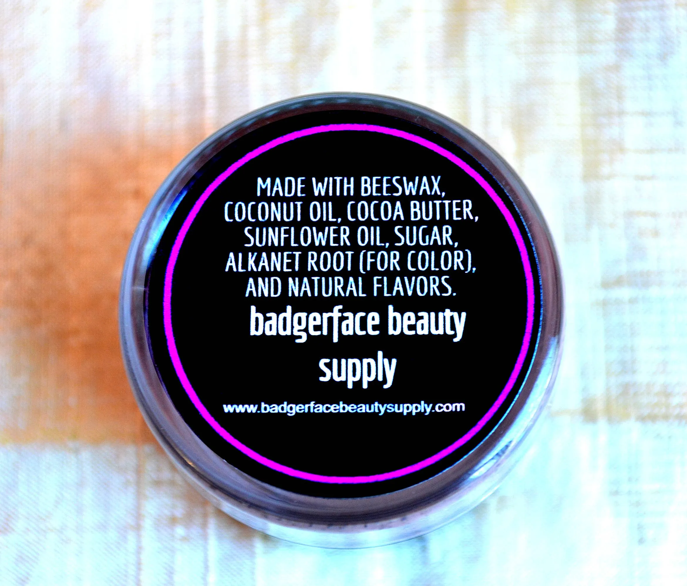 Badgerface Lip Scrub. Wine Lip Scrub. Wine Lover Gifts.