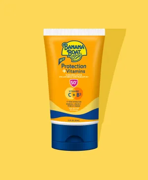 Banana Boat® Protection   Vitamins Moisturizing Sunscreen Lotion SPF 50