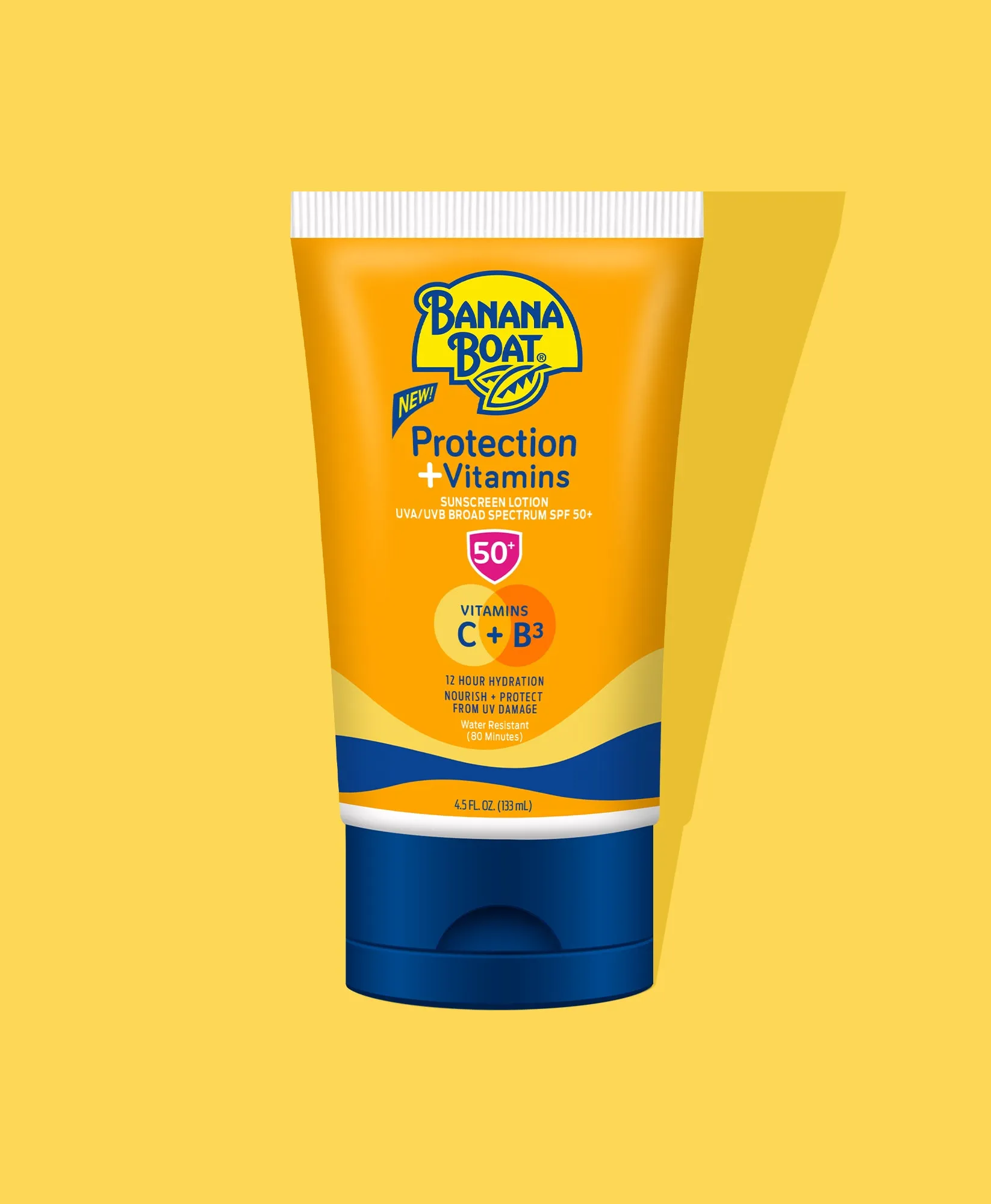 Banana Boat® Protection   Vitamins Moisturizing Sunscreen Lotion SPF 50