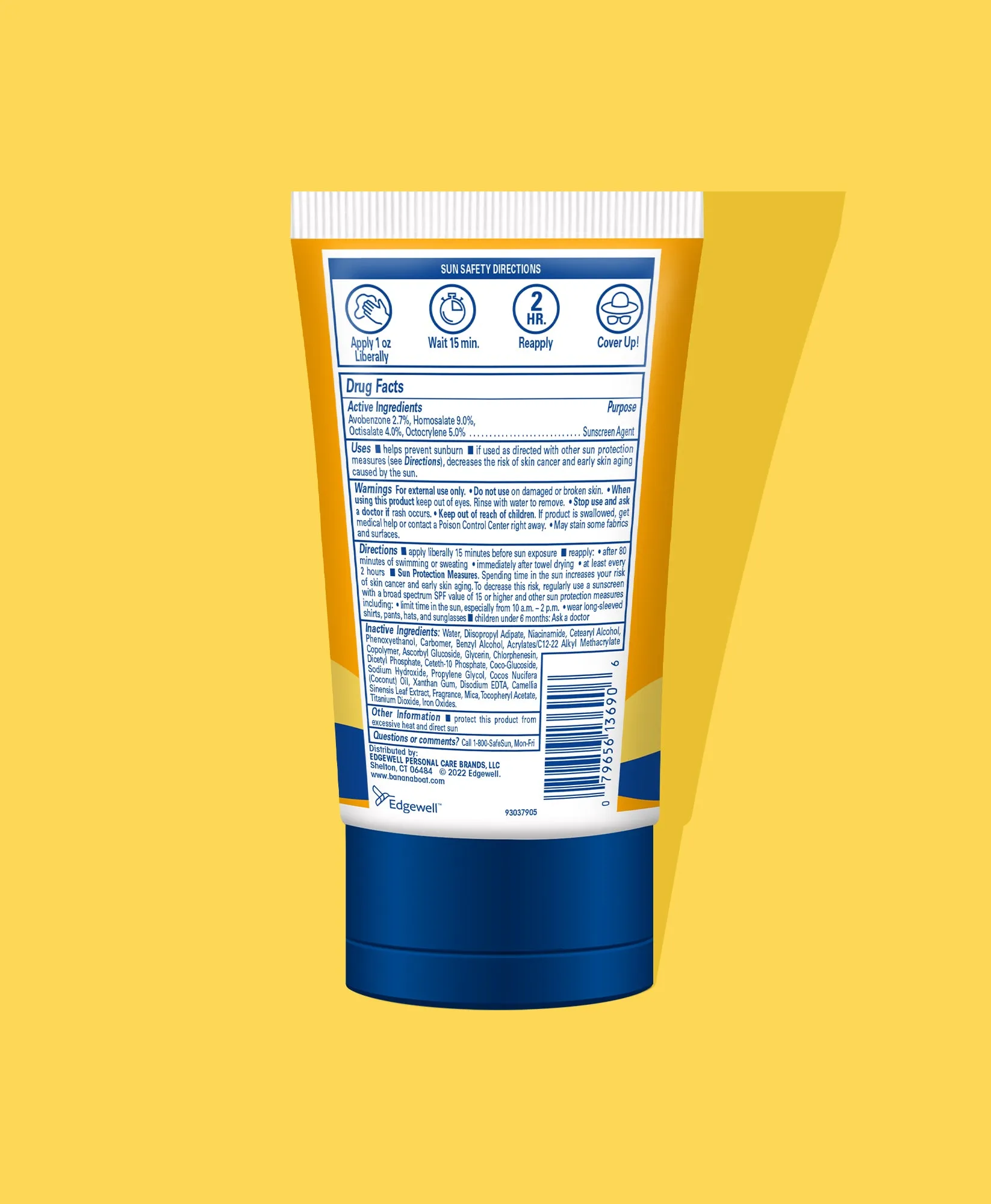 Banana Boat® Protection   Vitamins Moisturizing Sunscreen Lotion SPF 50
