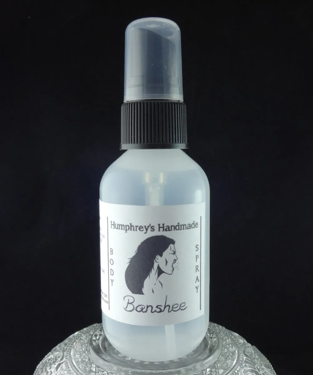 BANSHEE Women's Body Spray | Redwood Saffron Exotic Scent