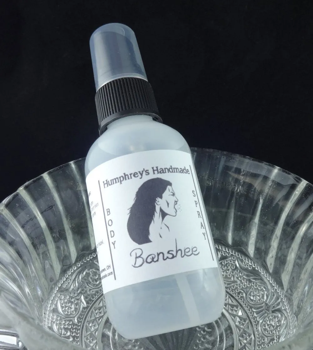 BANSHEE Women's Body Spray | Redwood Saffron Exotic Scent