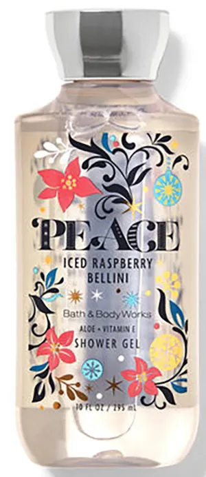 Bath & Body Works Signature Collection Shower Gel For Women10 fl oz (Iced Raspberry Bellini)