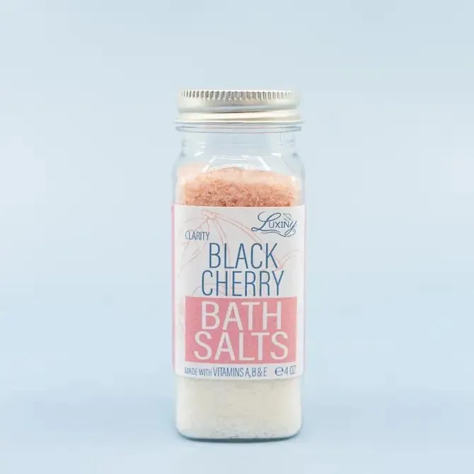 Bath Salts Black Cherry 4 oz