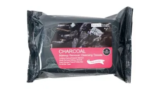 Beauty Treats Makeup Cleansing Tissues-Charcoal 30 ct