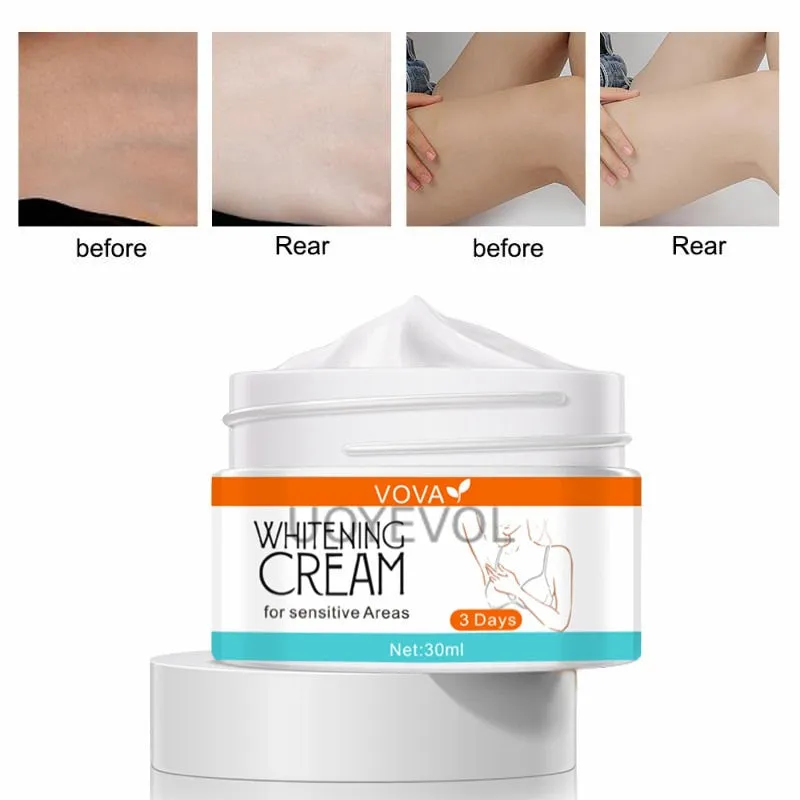 Beauty Whitening Cream for Sensitive Areas Dark Skin Lightening