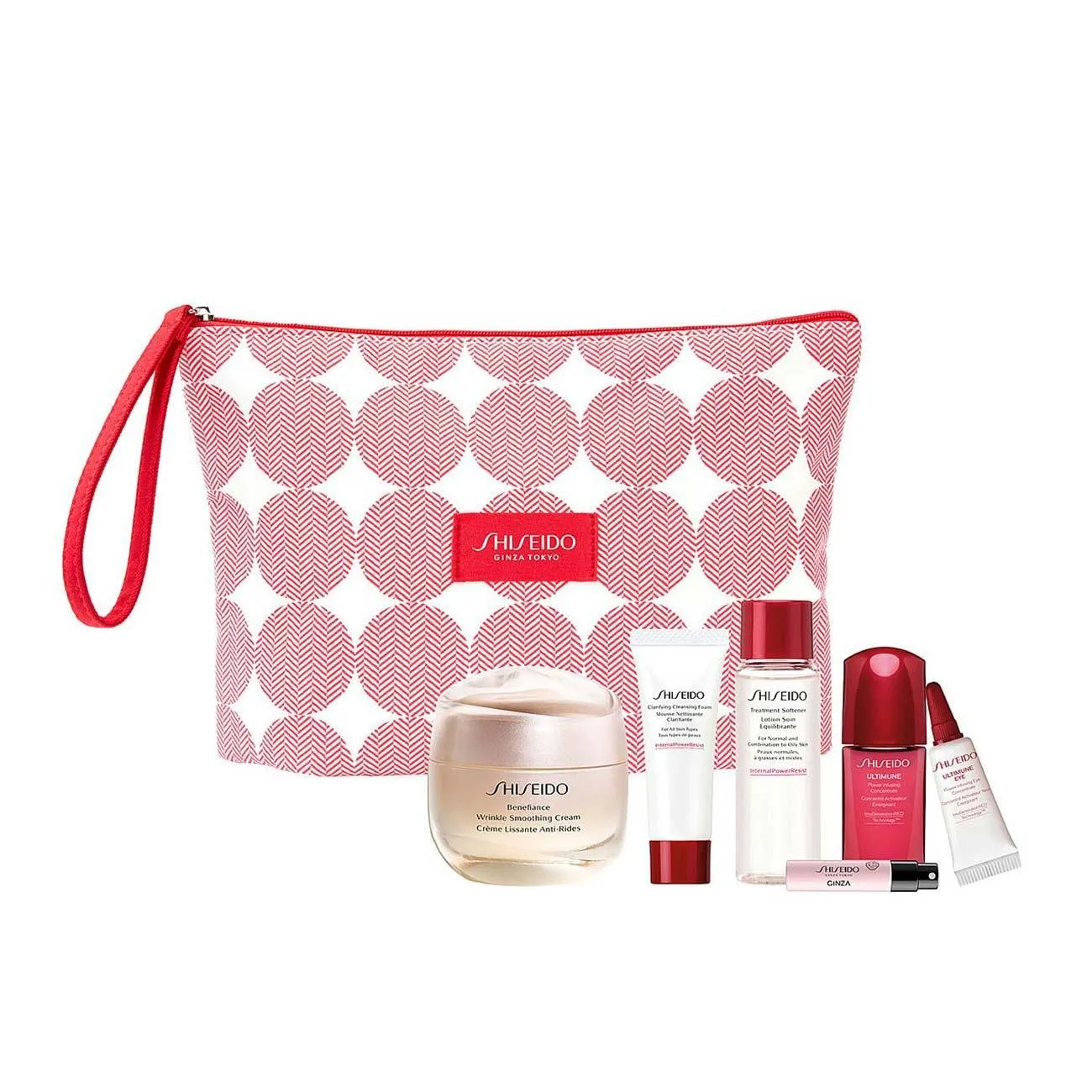 Benefiance Wrinkle Smoothing Cream Pouch Set