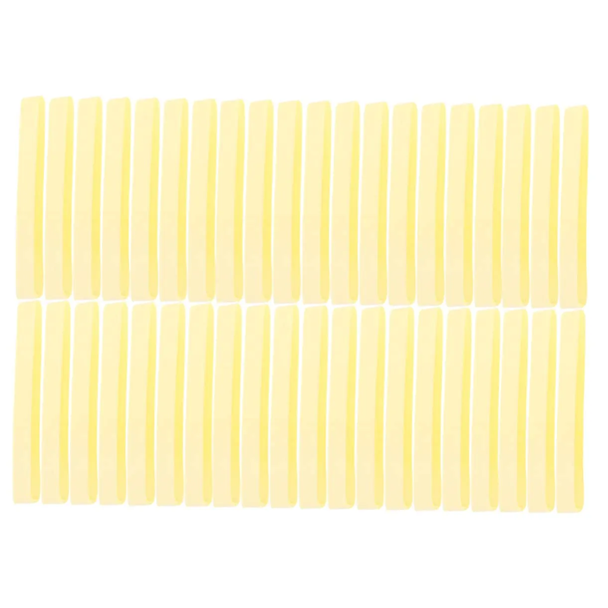 BESTYASH 60pcs Portable Powder Cleaning Compression Makeup Bars for Easy Facial Cosmetics Removal and Skin Friendly for Women and Yellow