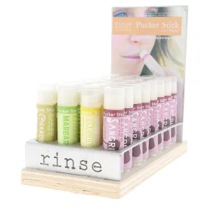 Beverage Inspired Pucker Stick (lip balm) Display - Filled