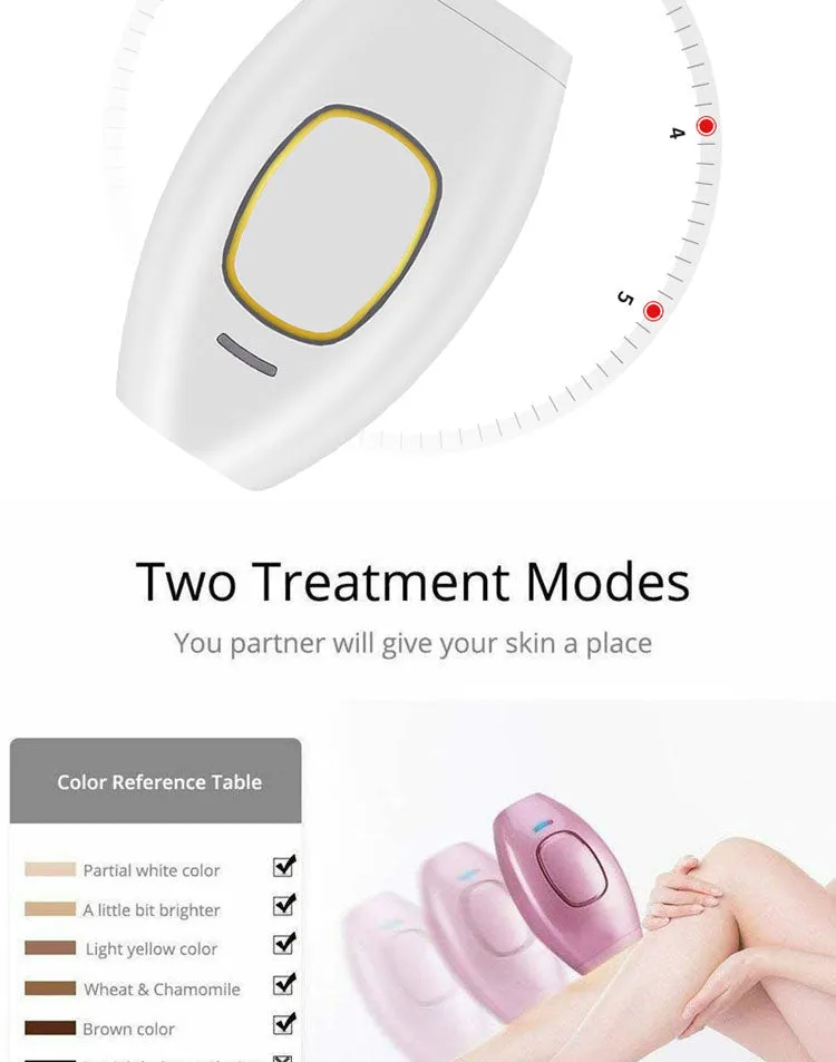 Bikini IPL 500,000 Flash Depilator Pulses Permanent Laser Epilator Painless Hair Removal Machine CX-881
