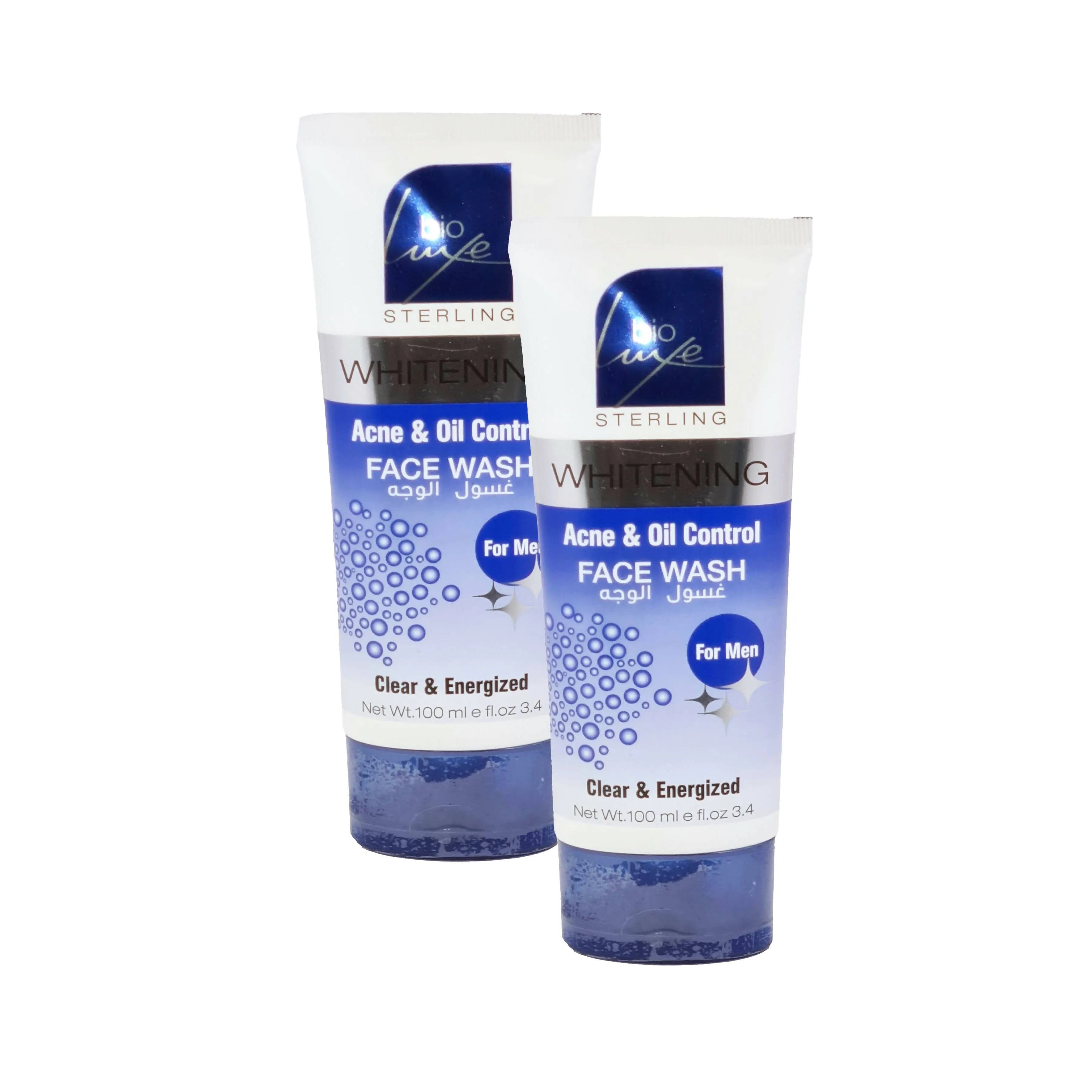 Bio Luxe Whitening Acne & Oil Control Face Wash - 100ml (Pack Of 2)