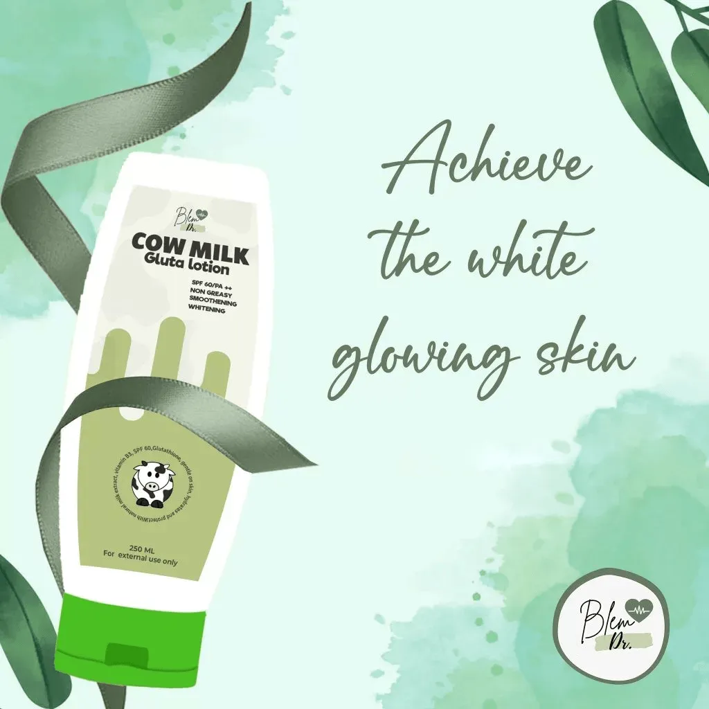 Blem Dr Cow Milk Gluta Lotion With SPF 60 - 250ml