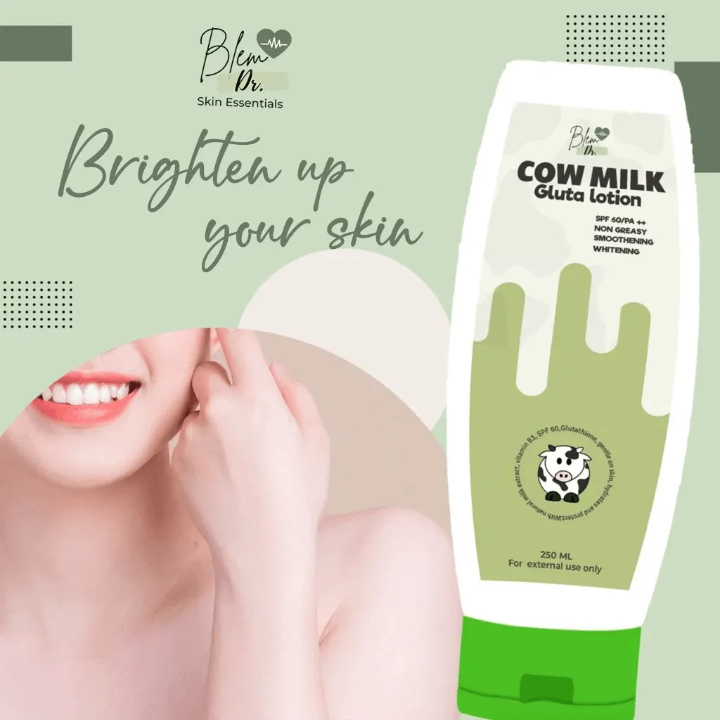 Blem Dr Cow Milk Gluta Lotion With SPF 60 - 250ml