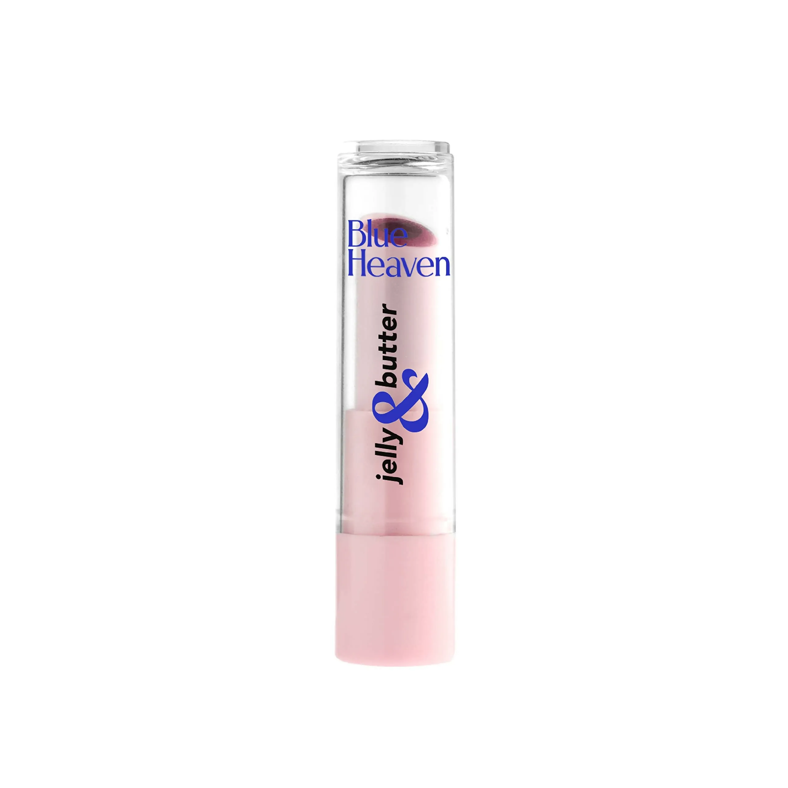 Blue Heaven Jelly & Butter Lip Balm - Light Red, infused with Shea Butter & Vitamin E, Fades Pigmentation