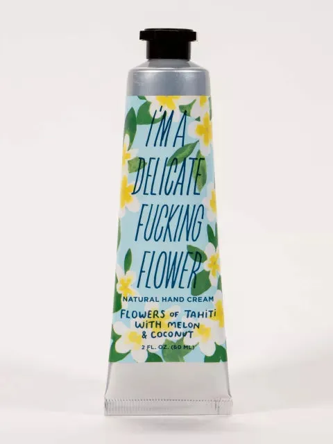 Blue Q Hand Cream I'm A delicate Fucking Flower