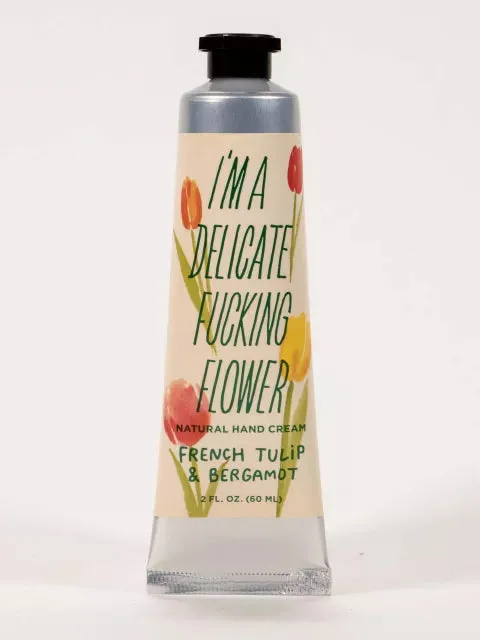 Blue Q Hand Cream I'm A delicate Fucking Flower
