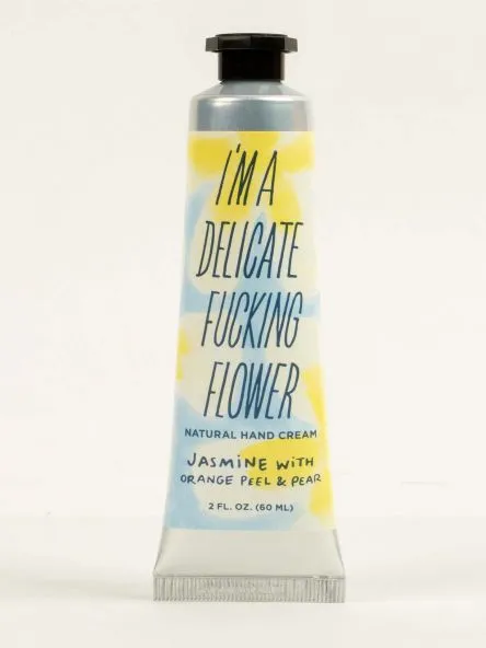 Blue Q Hand Cream I'm A delicate Fucking Flower