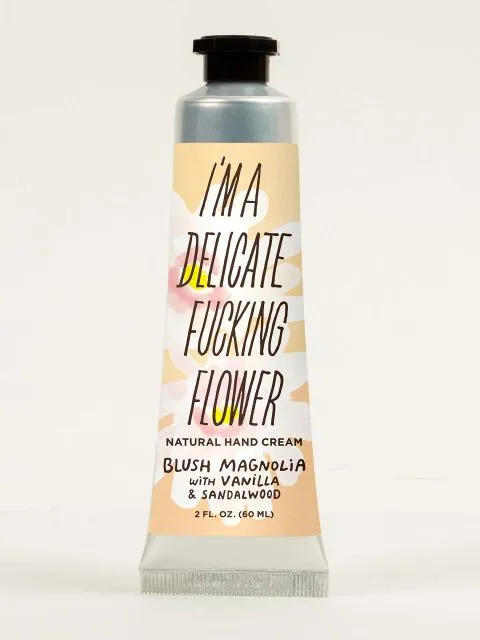 Blue Q Hand Cream I'm A delicate Fucking Flower