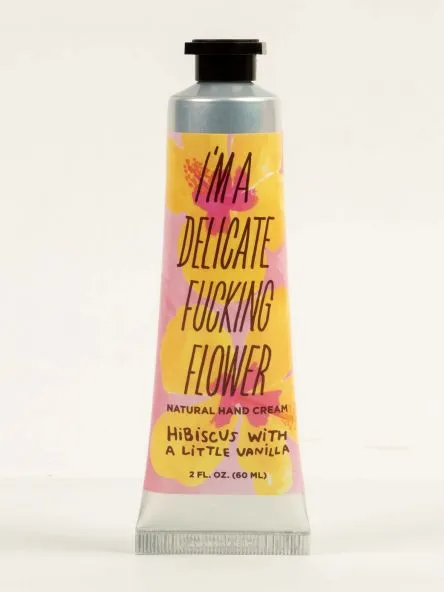 Blue Q Hand Cream I'm A delicate Fucking Flower