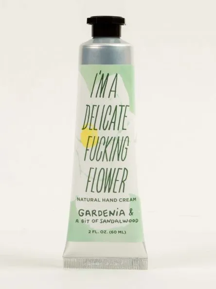 Blue Q Hand Cream I'm A delicate Fucking Flower