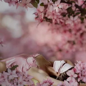 Blush Pink - Silk Hyaluronic Mask