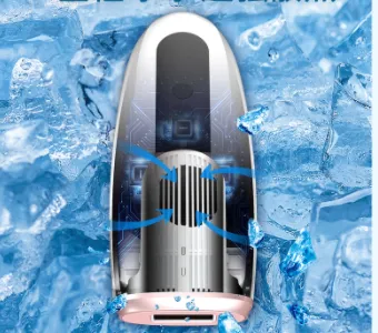 Body freezing point hair remover