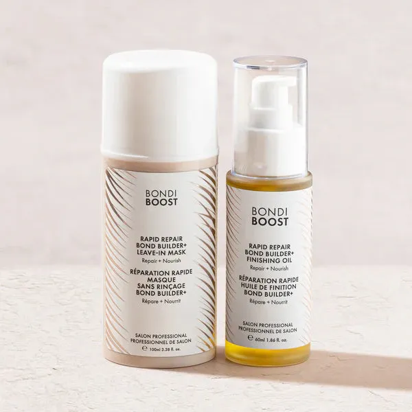 BondiBoost Rapid Repair Bond Builder  Leave In Mask & Finishing Oil