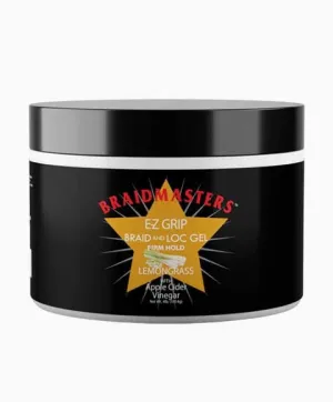 Braid Masters EZ Grip Lemongrass Firm Hold Braid And Loc Gel 232g / 464g