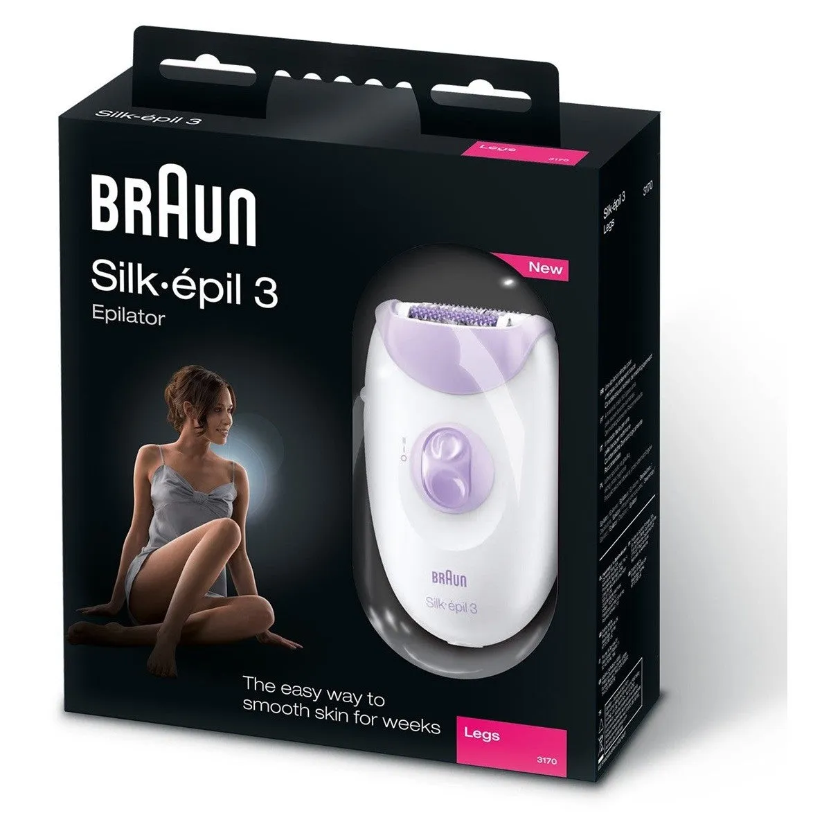 Braun Silk-epil 3 Legs Epliator - 3170