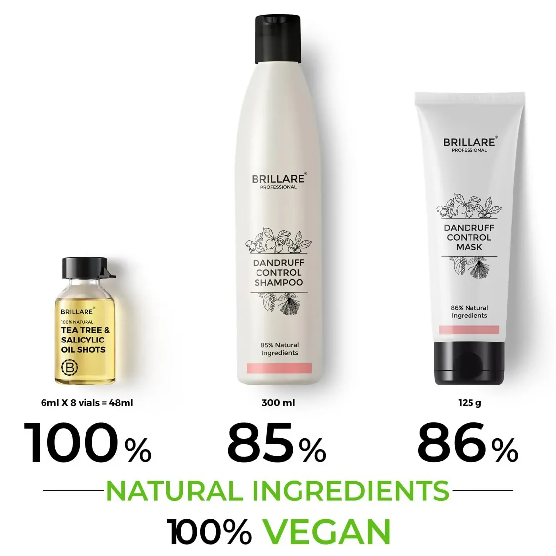 Brillare Anti Dandruff Treatment Combo