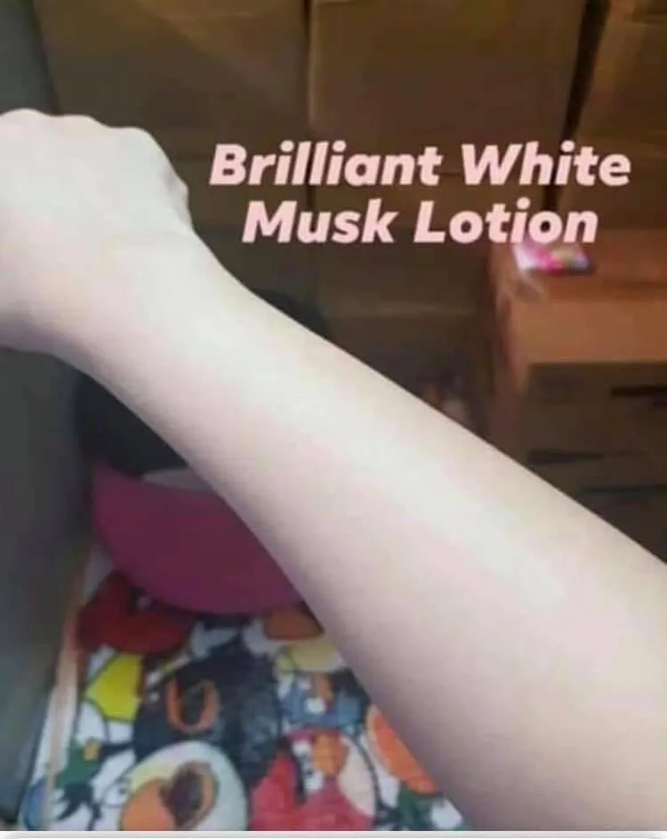 Brilliant Skin White Musk Emulsion Face and Body Lotion