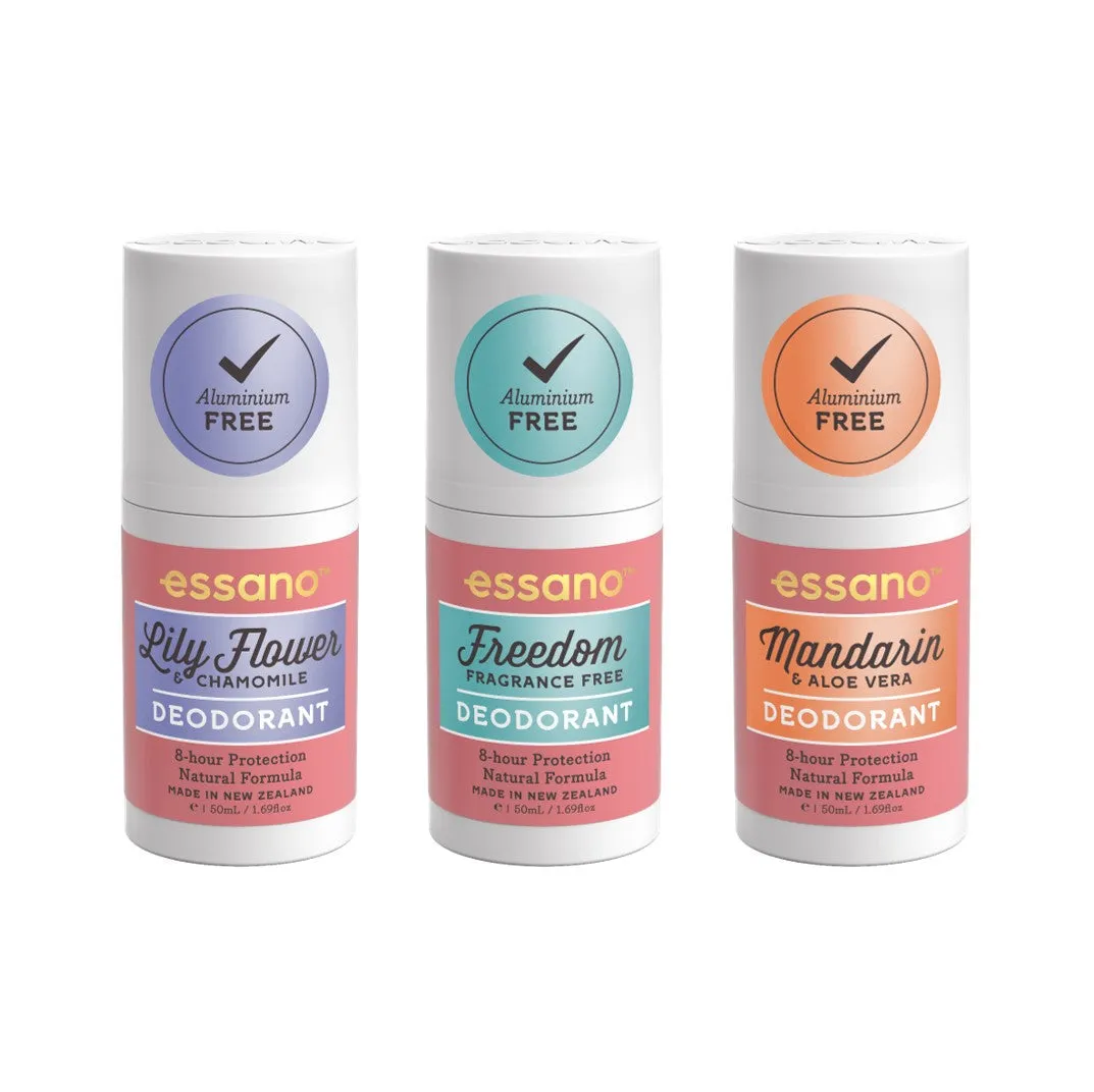 Build Your Own 3-pack Natural Deodorant Bundle