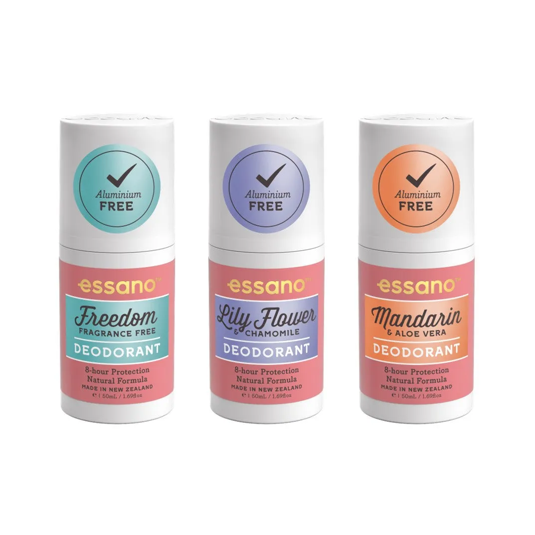 Build Your Own 3-pack Natural Deodorant Bundle