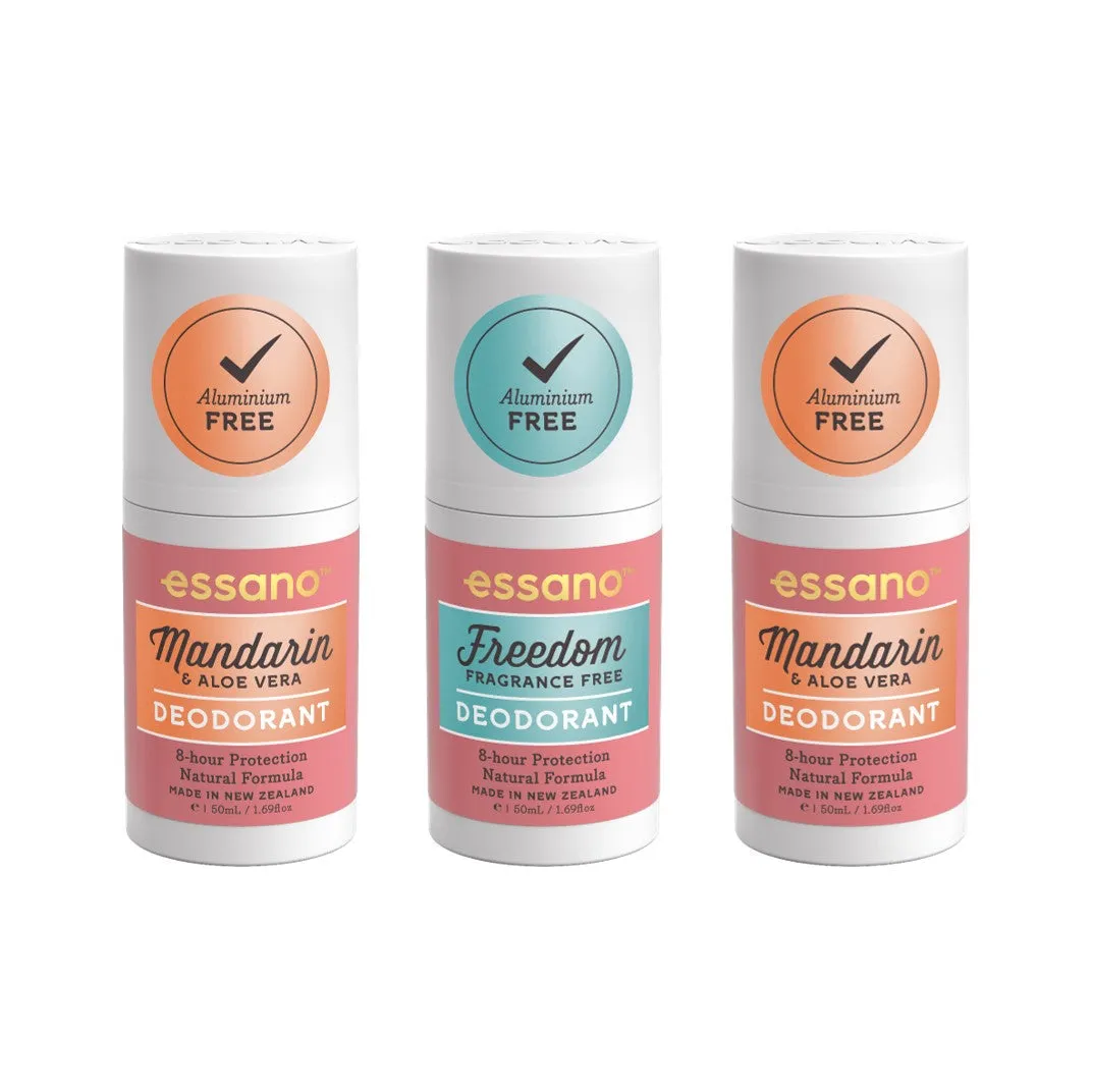Build Your Own 3-pack Natural Deodorant Bundle