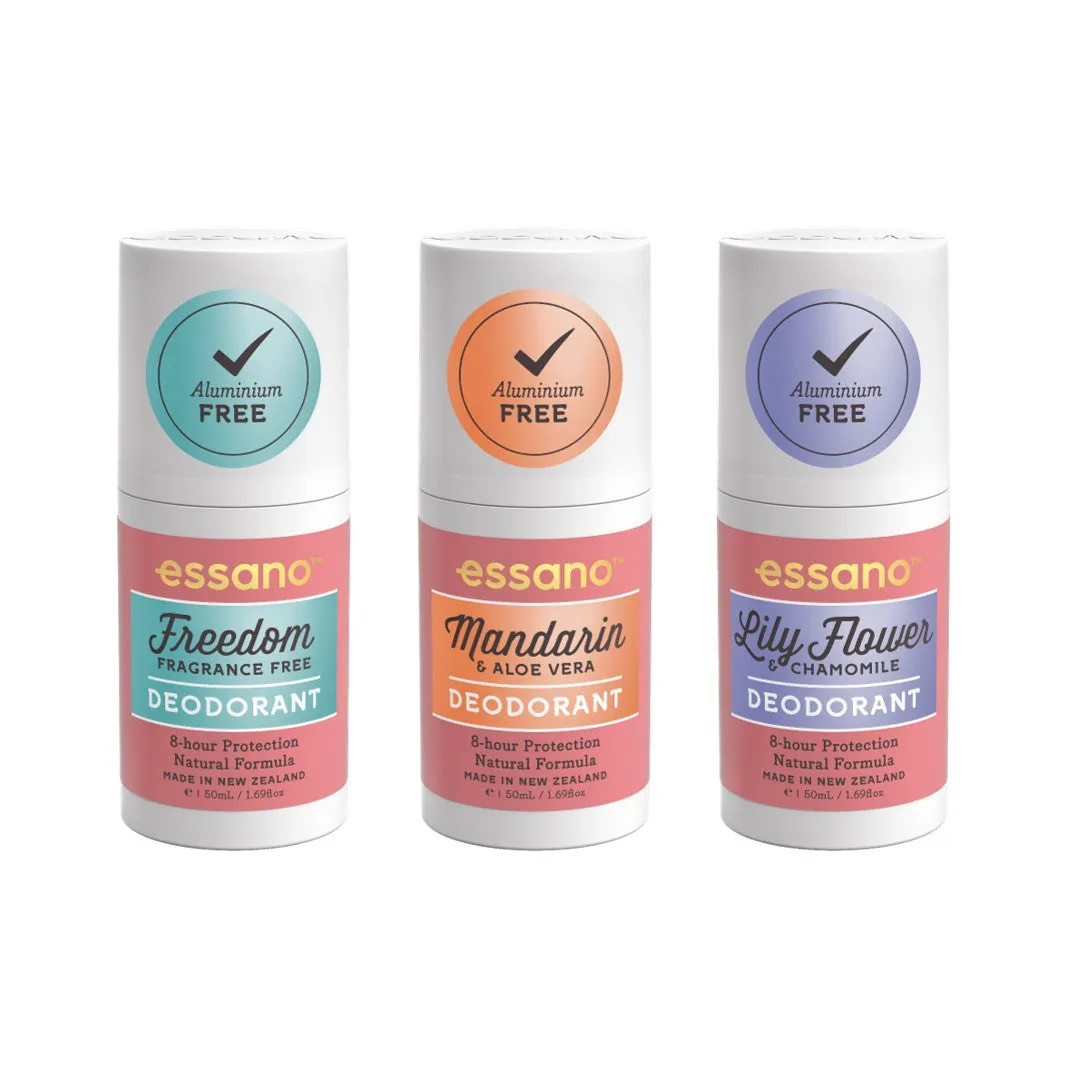 Build Your Own 3-pack Natural Deodorant Bundle
