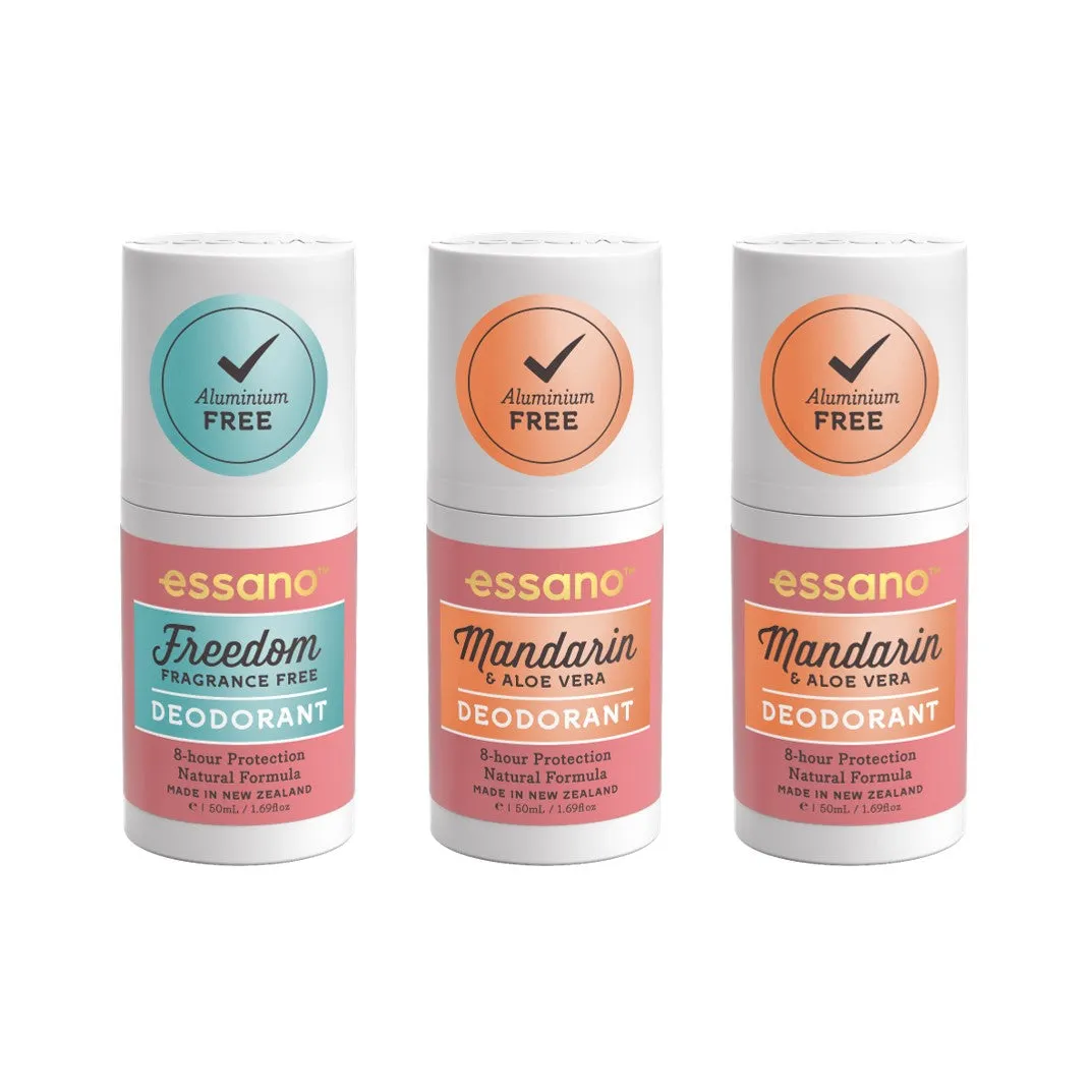 Build Your Own 3-pack Natural Deodorant Bundle