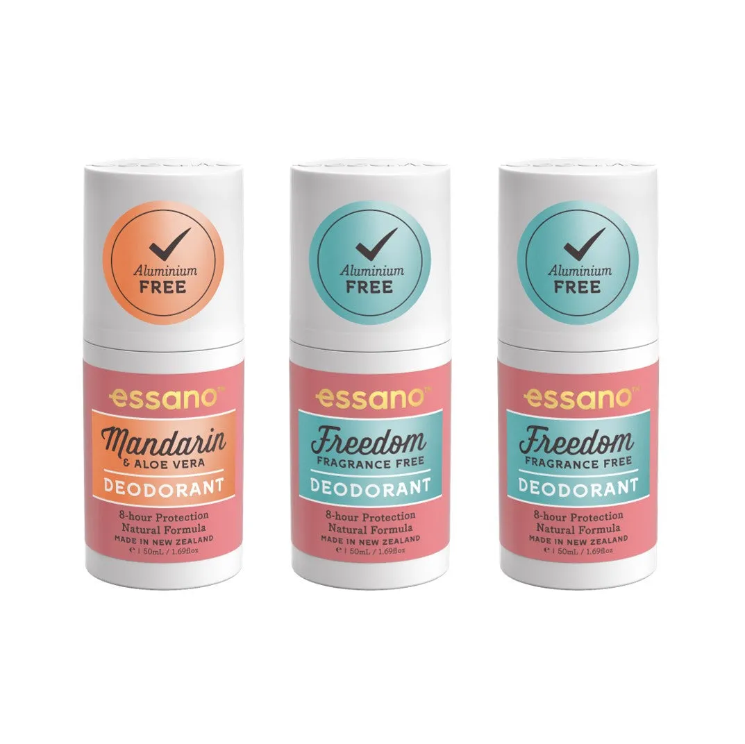 Build Your Own 3-pack Natural Deodorant Bundle