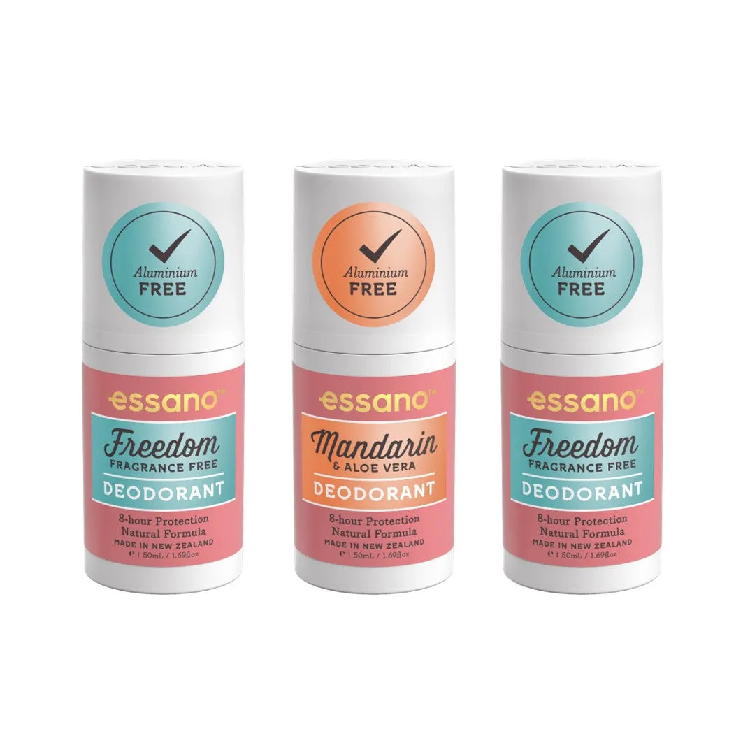 Build Your Own 3-pack Natural Deodorant Bundle
