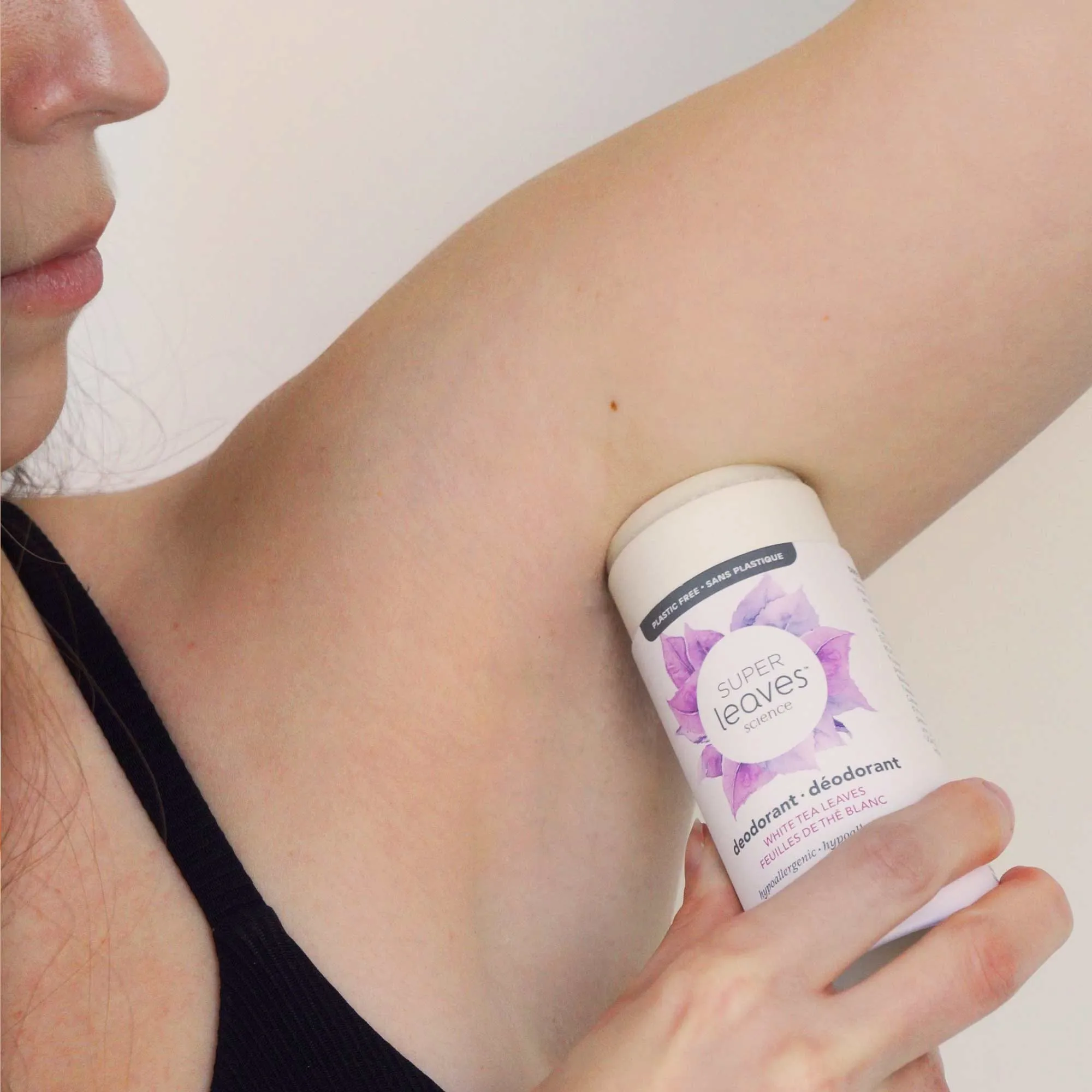 Bundle of 3 Plastic Free Deodorants : SUPER LEAVES™ : Subtle scents mix