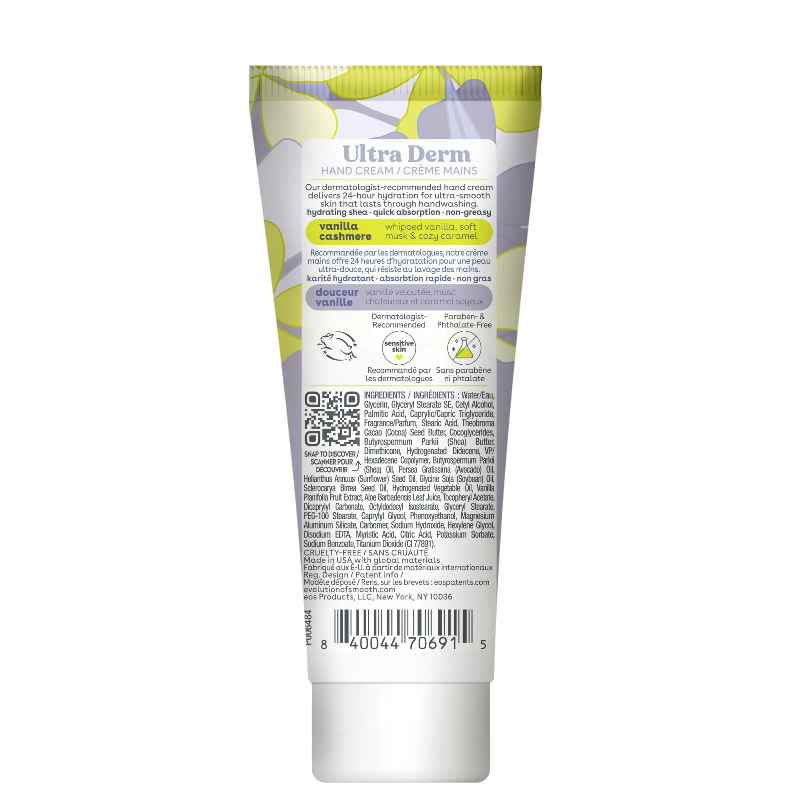 Bundle of eos Shea Better Hand Cream - Vanilla Cashmere   Fresh & Cozy   Coconut- Natural Shea Butter Hand Lotion and Skin Care, 24 Hour Hydration with Shea Butter & Oil, 2.5 oz, Packaging May Vary
