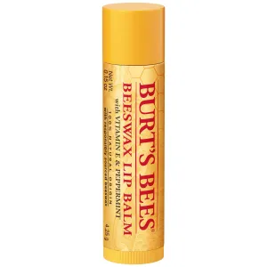Burt's Bees 100% Natural  Moisturizing Lip Balm, with Beeswax, Vitamin E & Peppermint Oil, 1 Tube