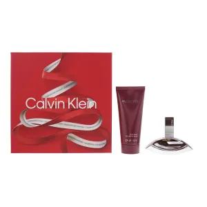 Calvin Klein Euphoria 2 Piece Gift Set: Eau De Parfum 30ml - Body Lotion 100ml