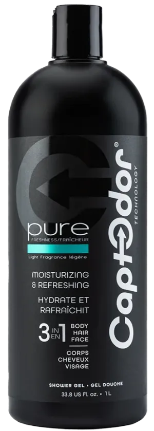 Captodor Shower Gel 3-in-1 Pure 1L