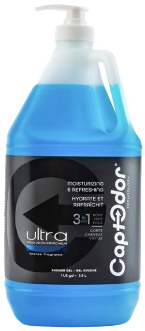 Captodor Shower Gel 3-in-1 Ultra 3.8L
