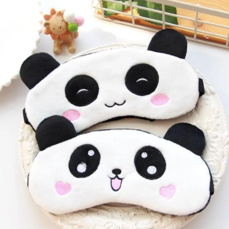 Cartoon Panda Light Blocking Breathable Sleep Eye Mask